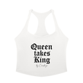 “Queen takes King” by Cardoza Women’s Tight Fit Yoga Tank Top